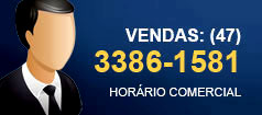 VENDAS: (47) 3386-1581 | HORÁRIO COMERCIAL